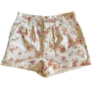 NWT American Eagle Women’s Floral Denim Shorts - Size 6 -